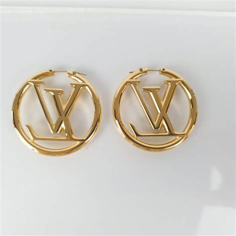 louis vuitton earrings hoops|Louis Vuitton earrings hoops price.